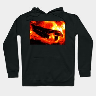 Blazing Hand of God Hoodie